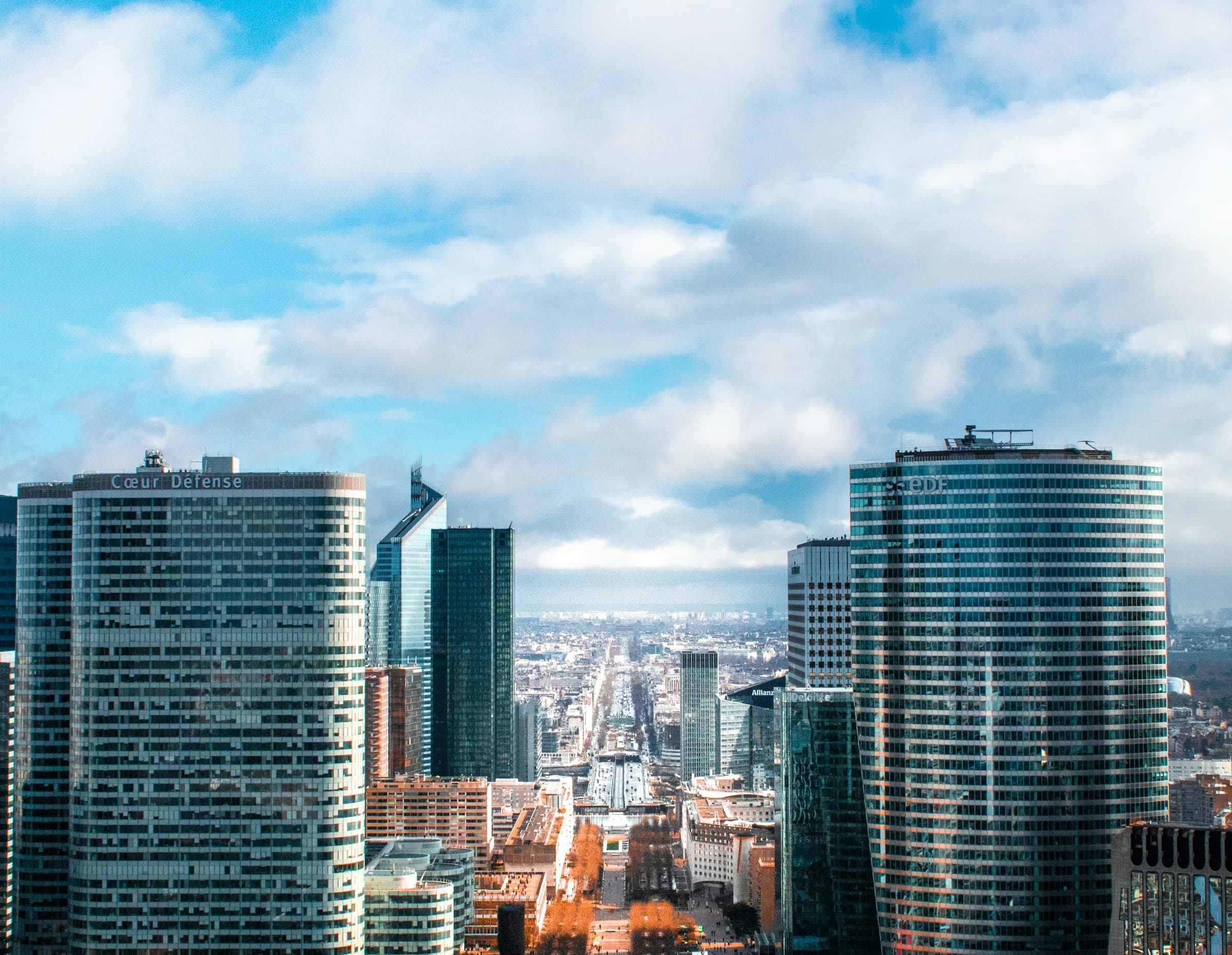 Les tours du quartier d’affaires de La Défense