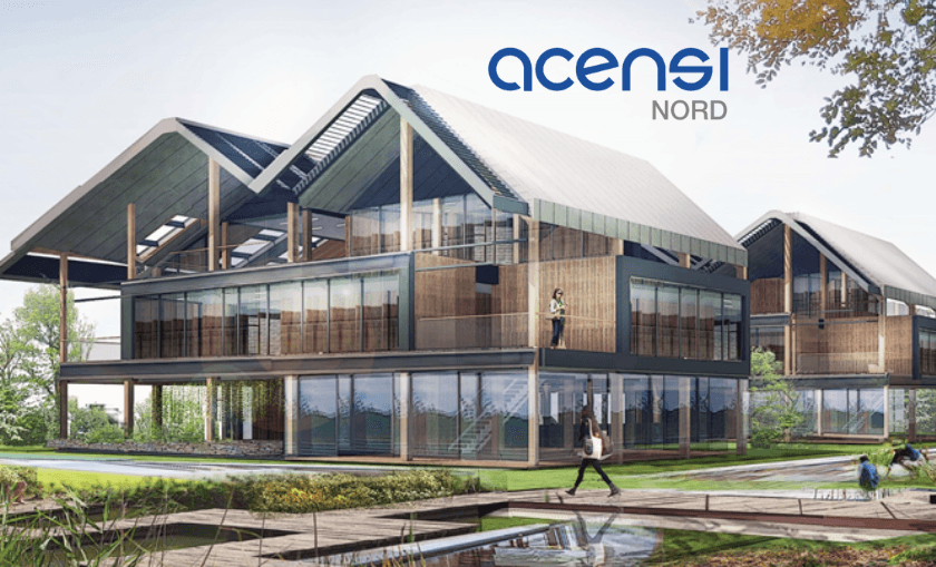 Bâtiment Le Garden accueillant ACENSI Nord à Villeneuve-d’Ascq