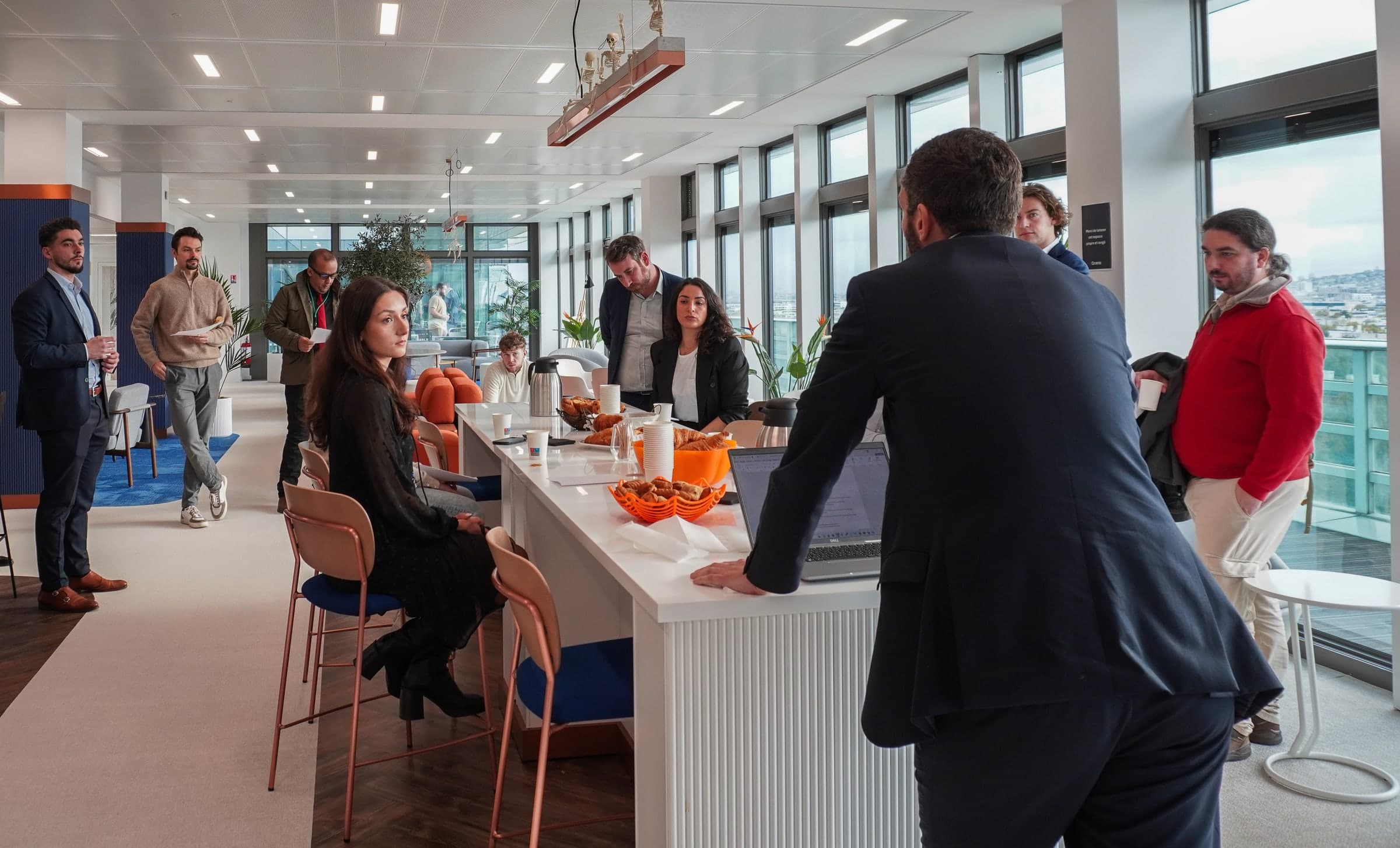 Collaborateurs ACENSI lors d’un speed meeting