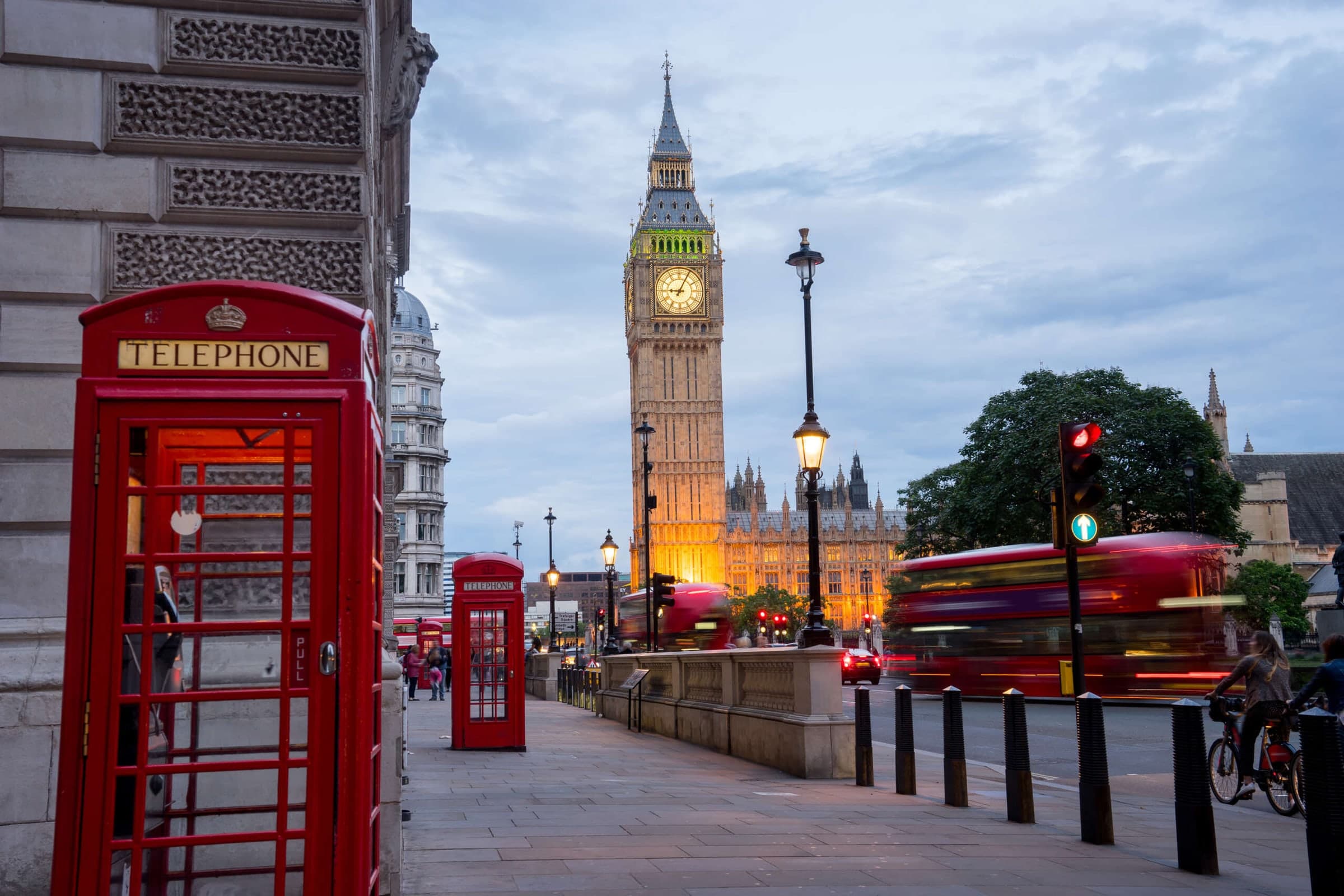 Big Ben et le palais de Westminster à Londres