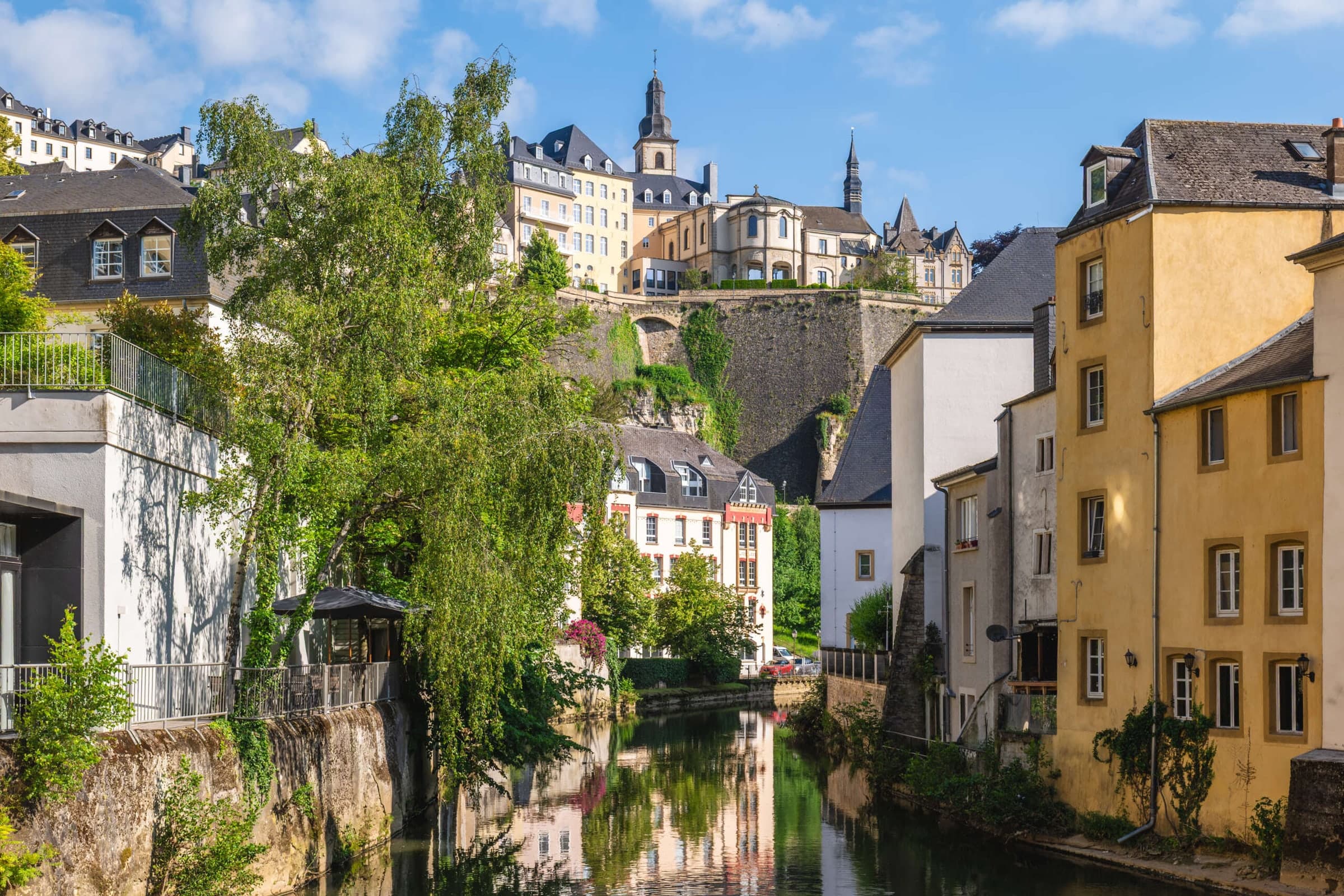 Vieille ville de Luxembourg, quartier de la Ville Haute